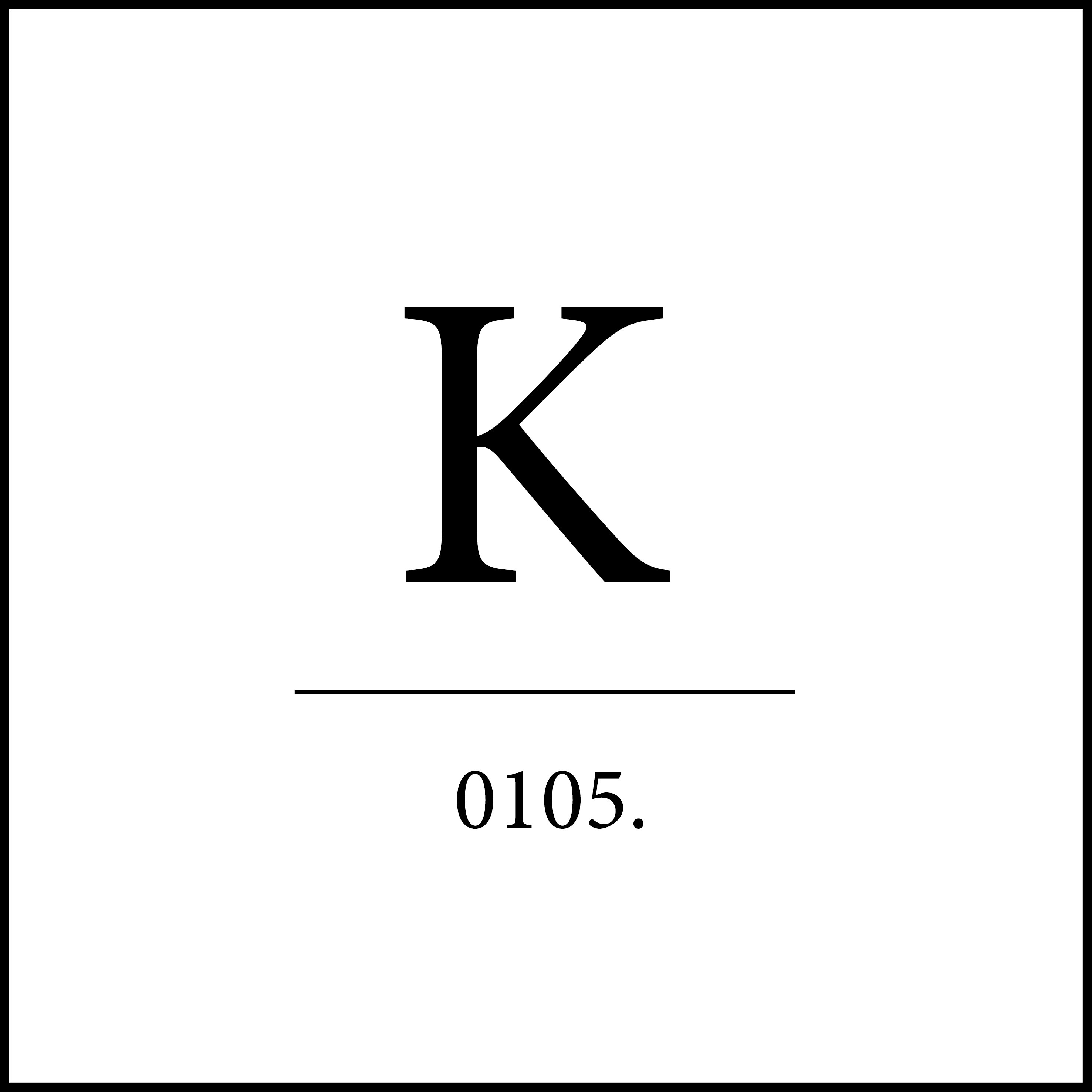 Katja Meissner / K 0105.