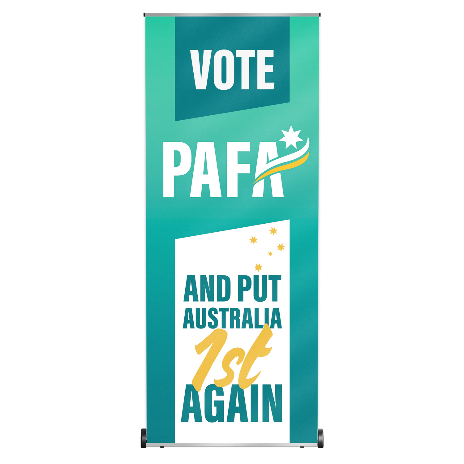 Pull up banner design including logo design