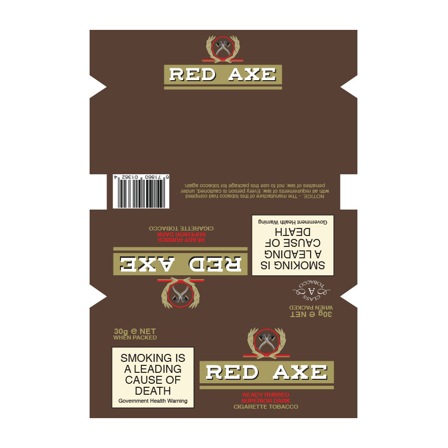 Early 2000s tobacco packet design for Informer 3838