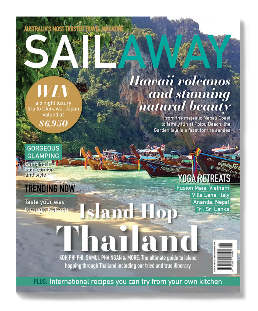 Prop: magazine cover graphic design.