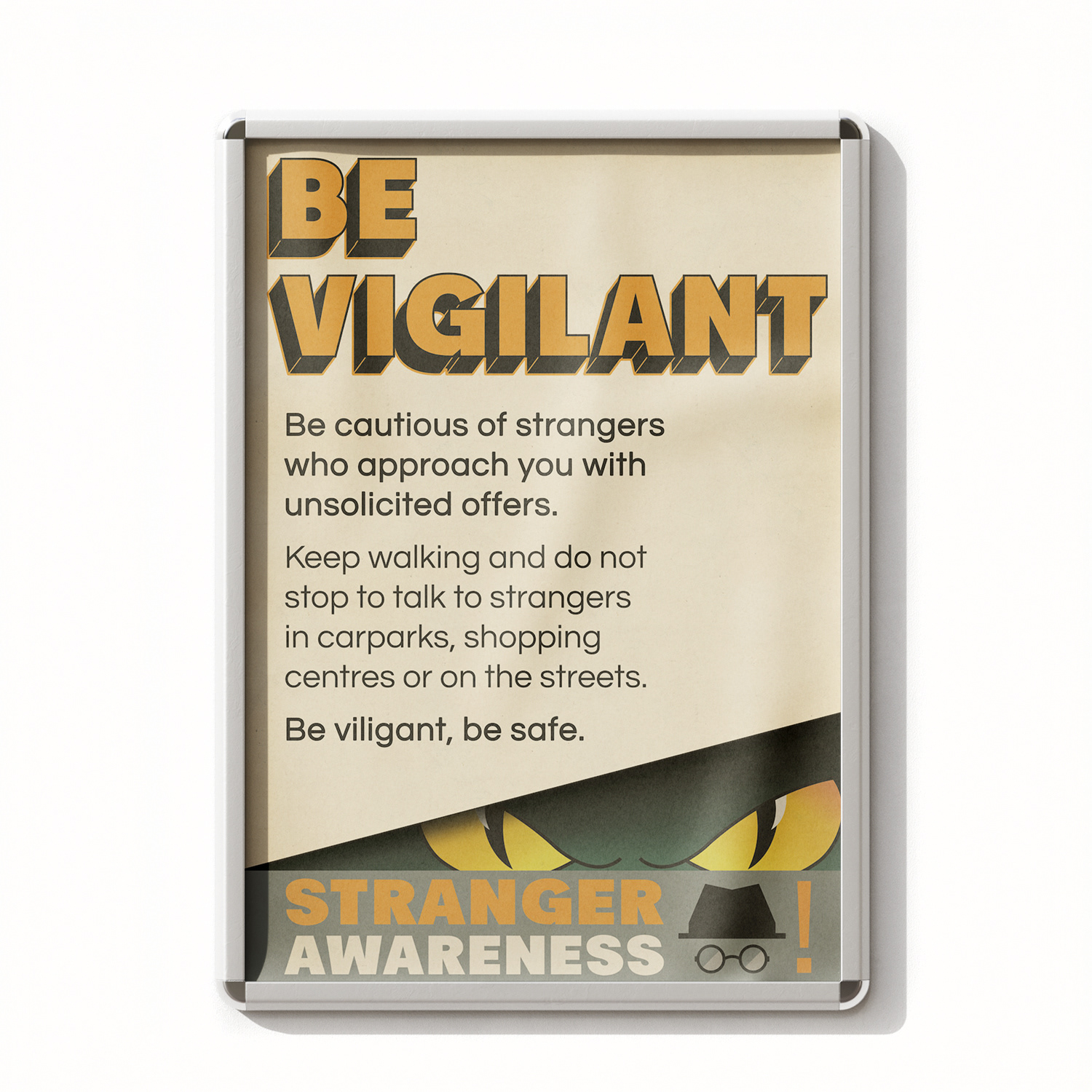 School poster (The Girl at the Window)