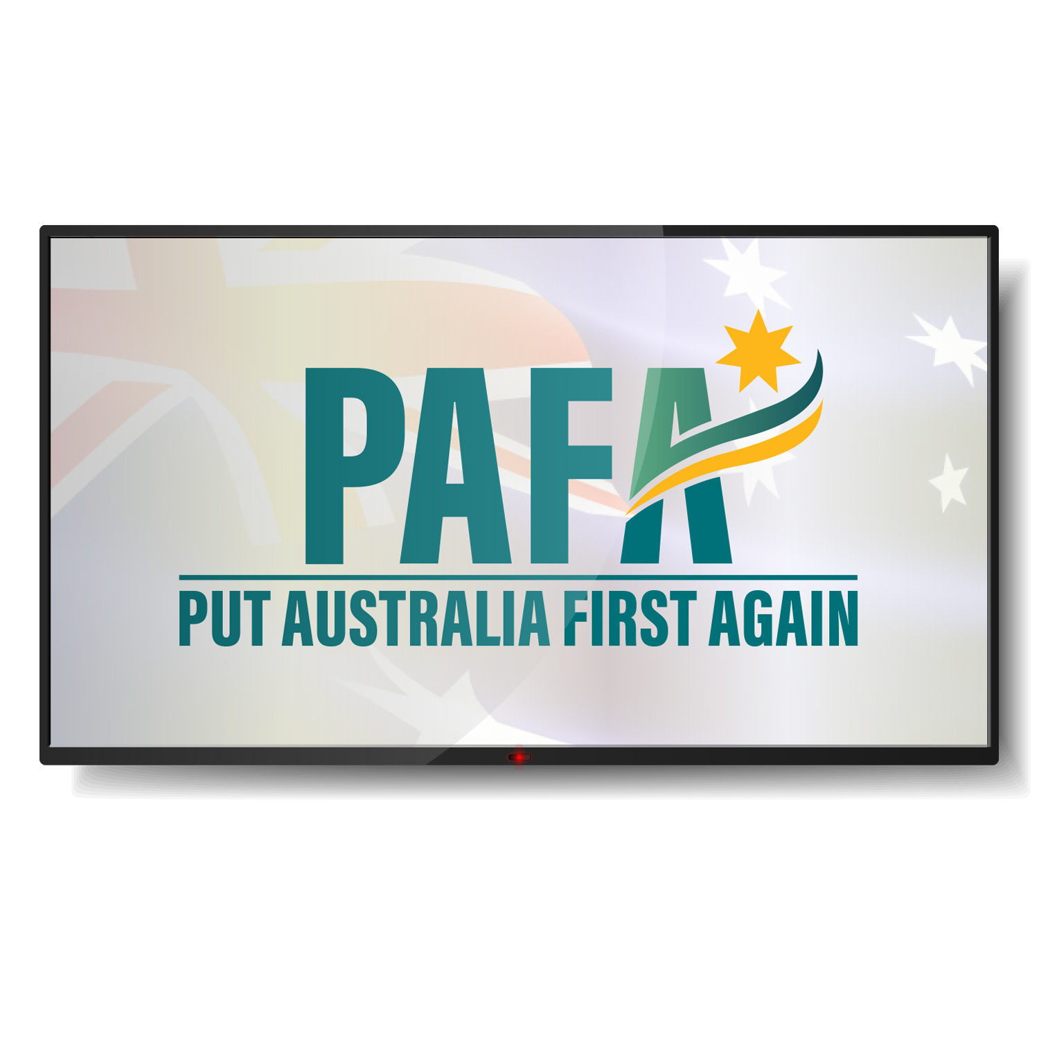 Logo design applied to TV resolution