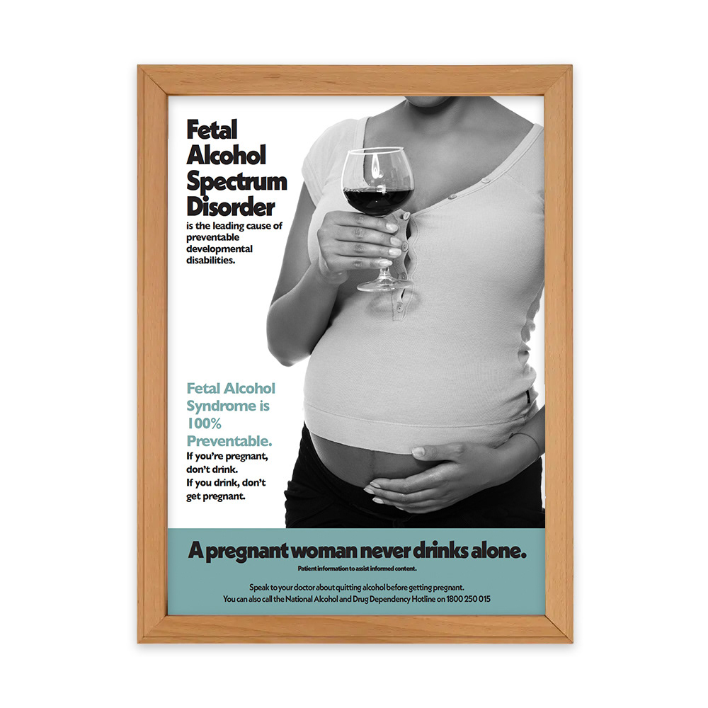 1989 style awareness poster design