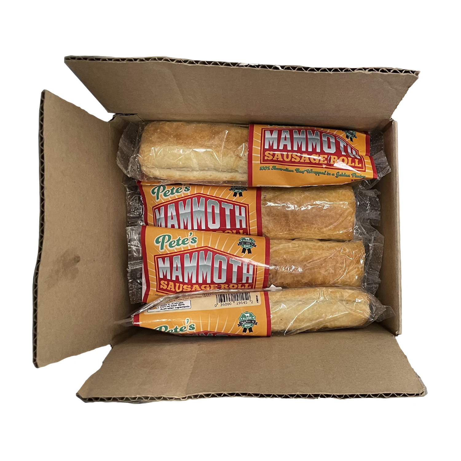 Sausage roll packaging