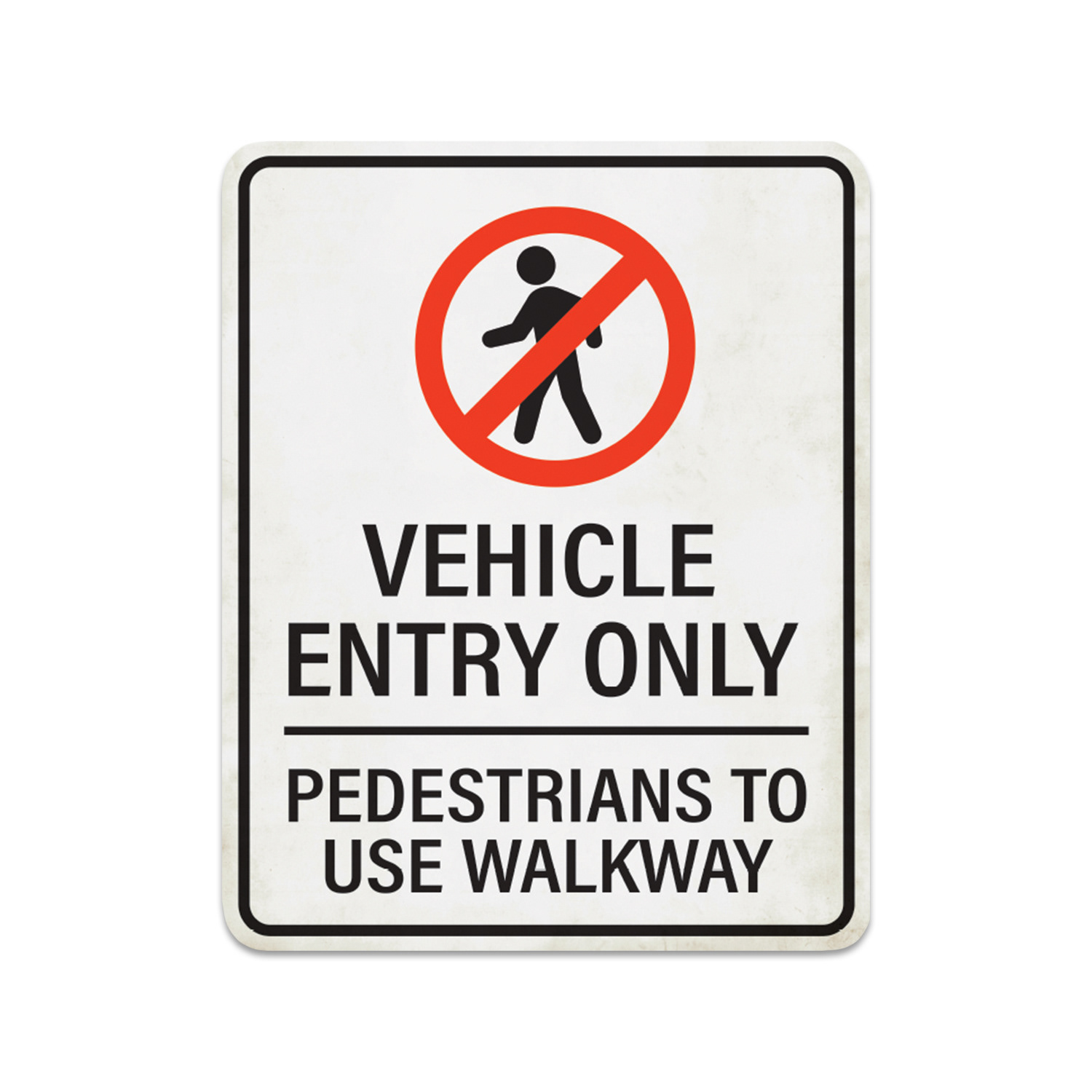 Faux FBI car park sign