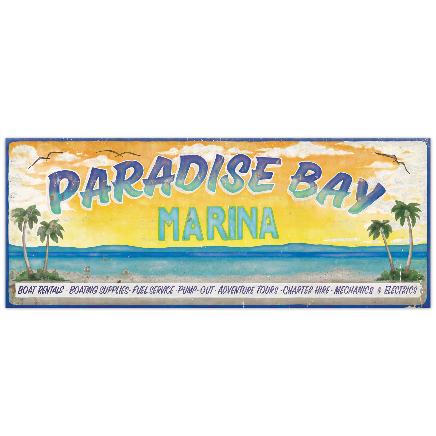 Maria design and illustration including digital ageing and distressing for Dangerous Animals