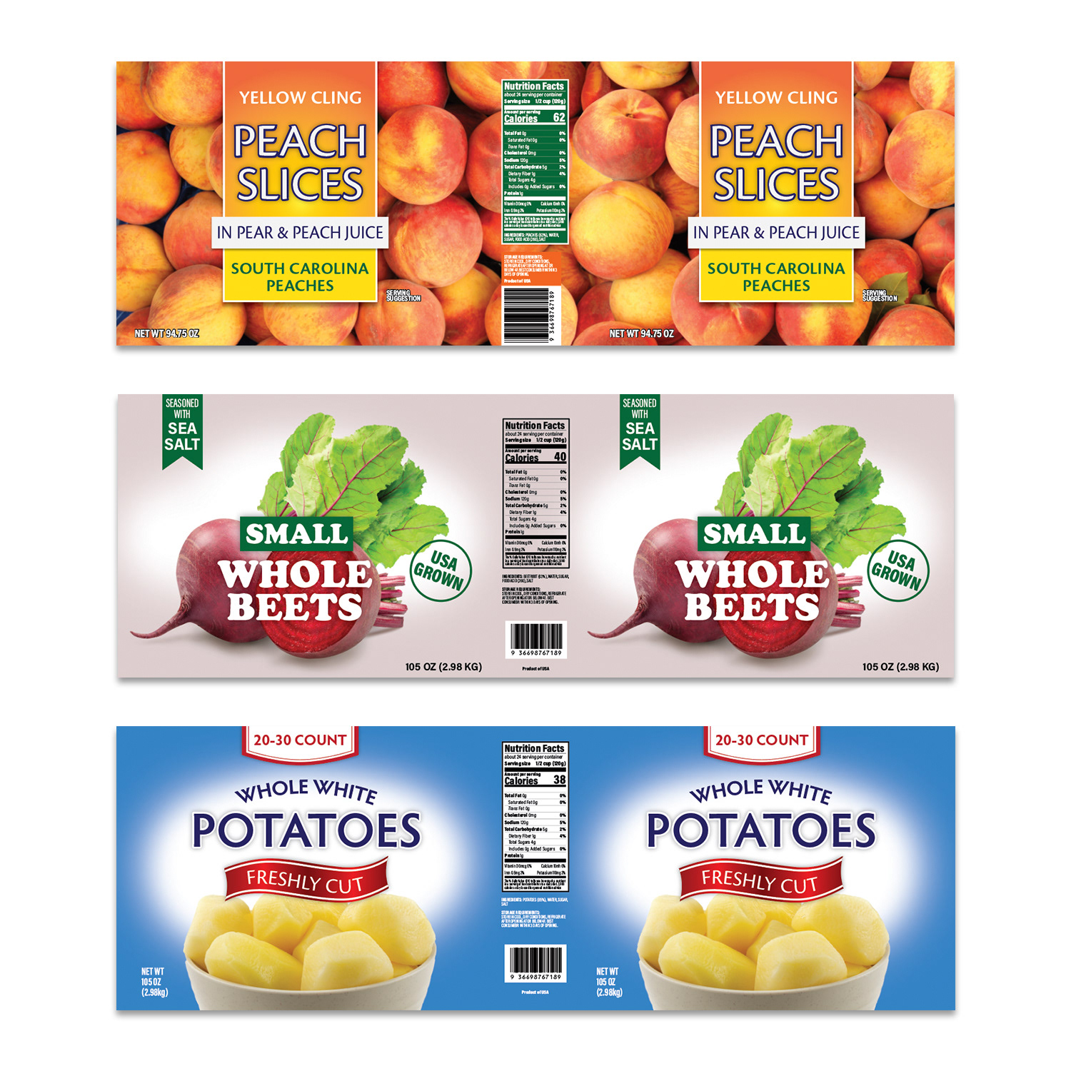 Large can labels (The Rising)