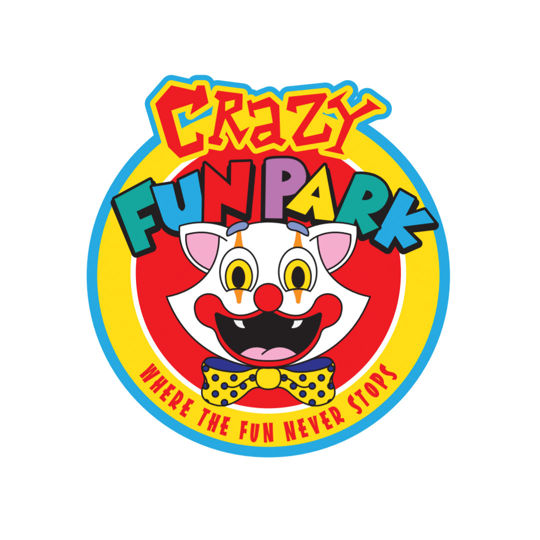 Hero logo, multiple applications (Crazy Fun Park)