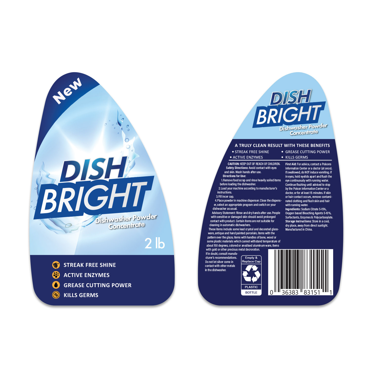 Cleaning product labels (Bear Country)