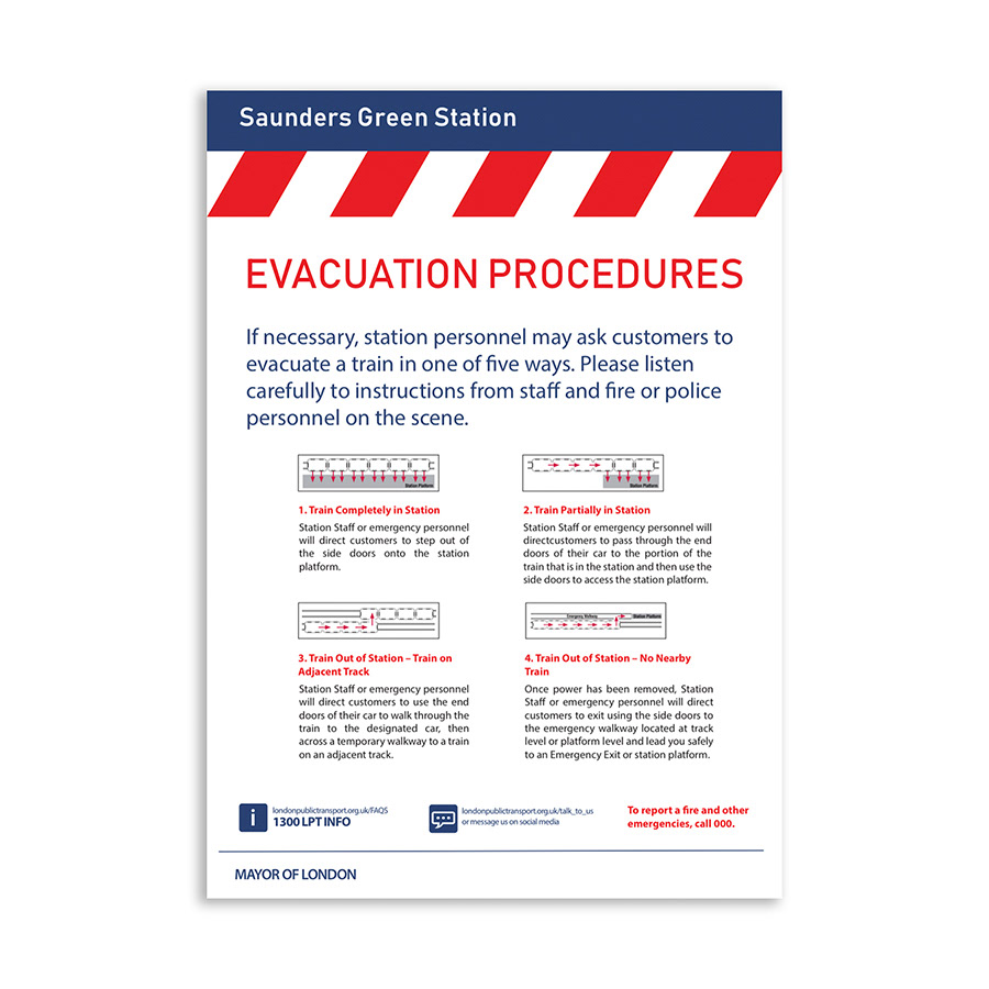 London Underground sign design for Wentworth Season 8