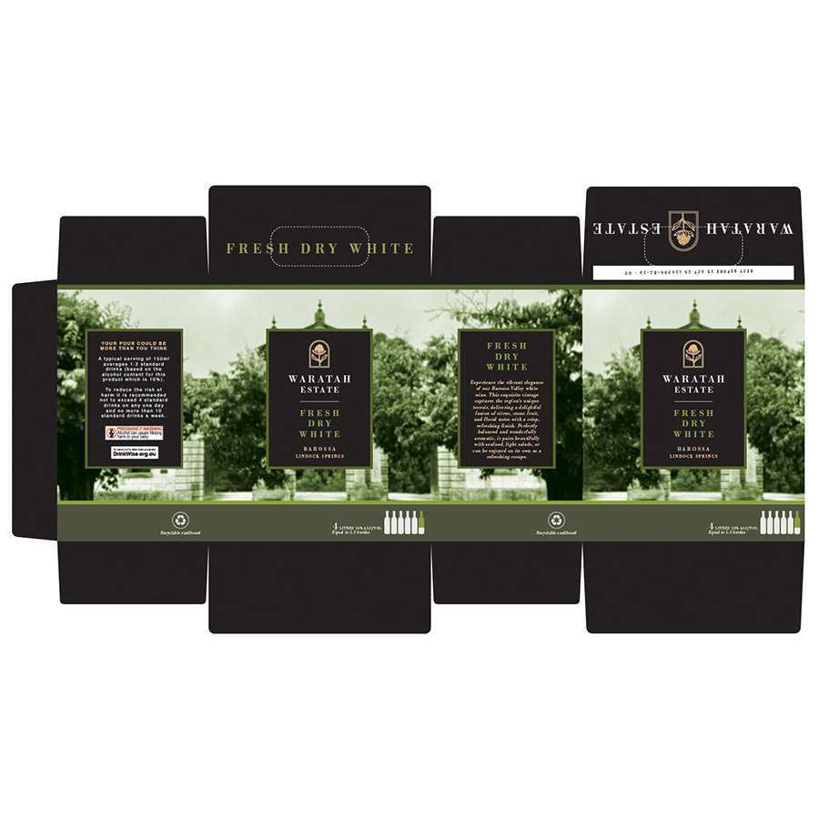 White wine cask design for Dangerous Animals