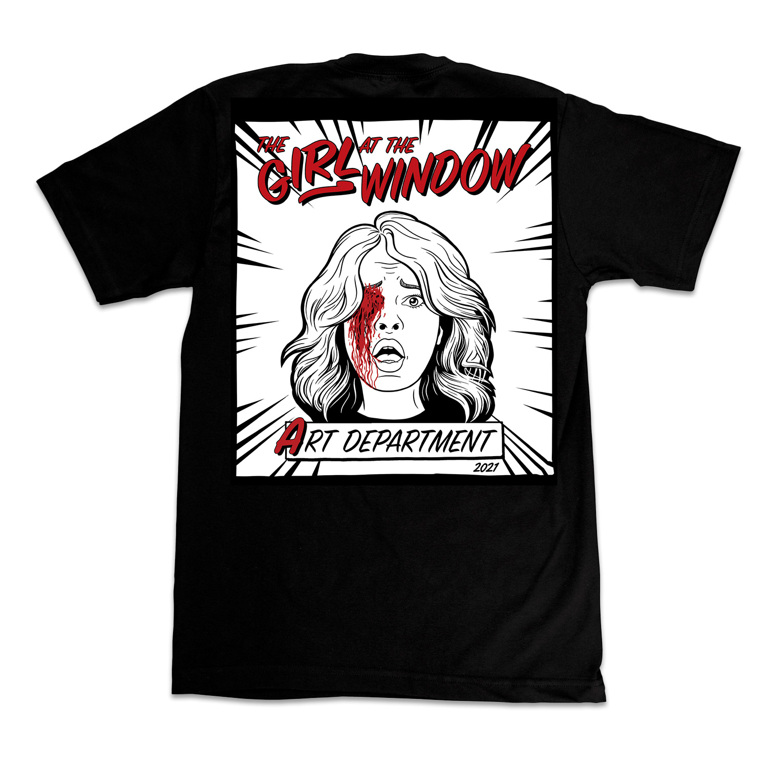 Crew tee-shirt drawn in Photoshop