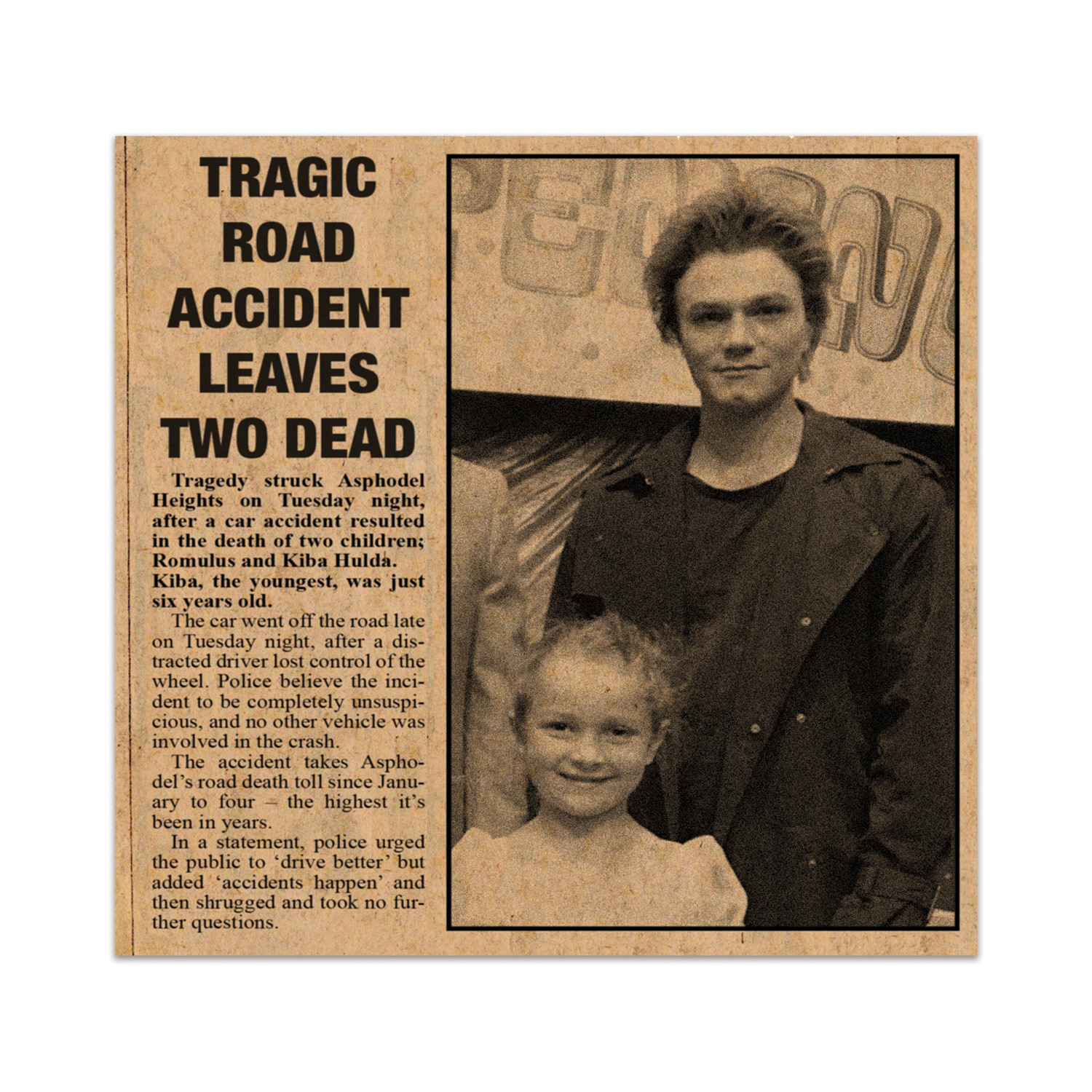 1980s newspaper article (Crazy Fun Park)