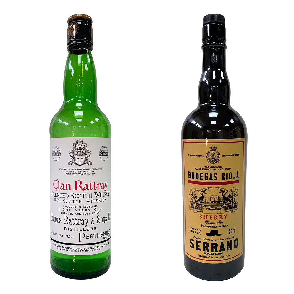 Prop spirit bottle label designs