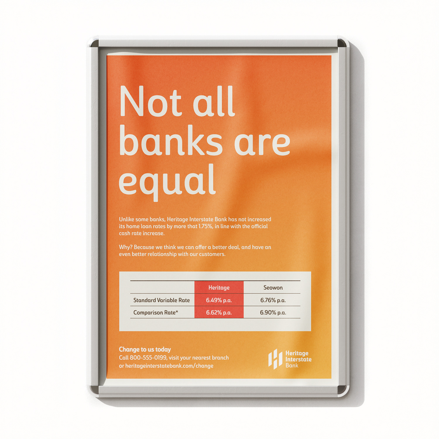 Bank poster (Bear Country)