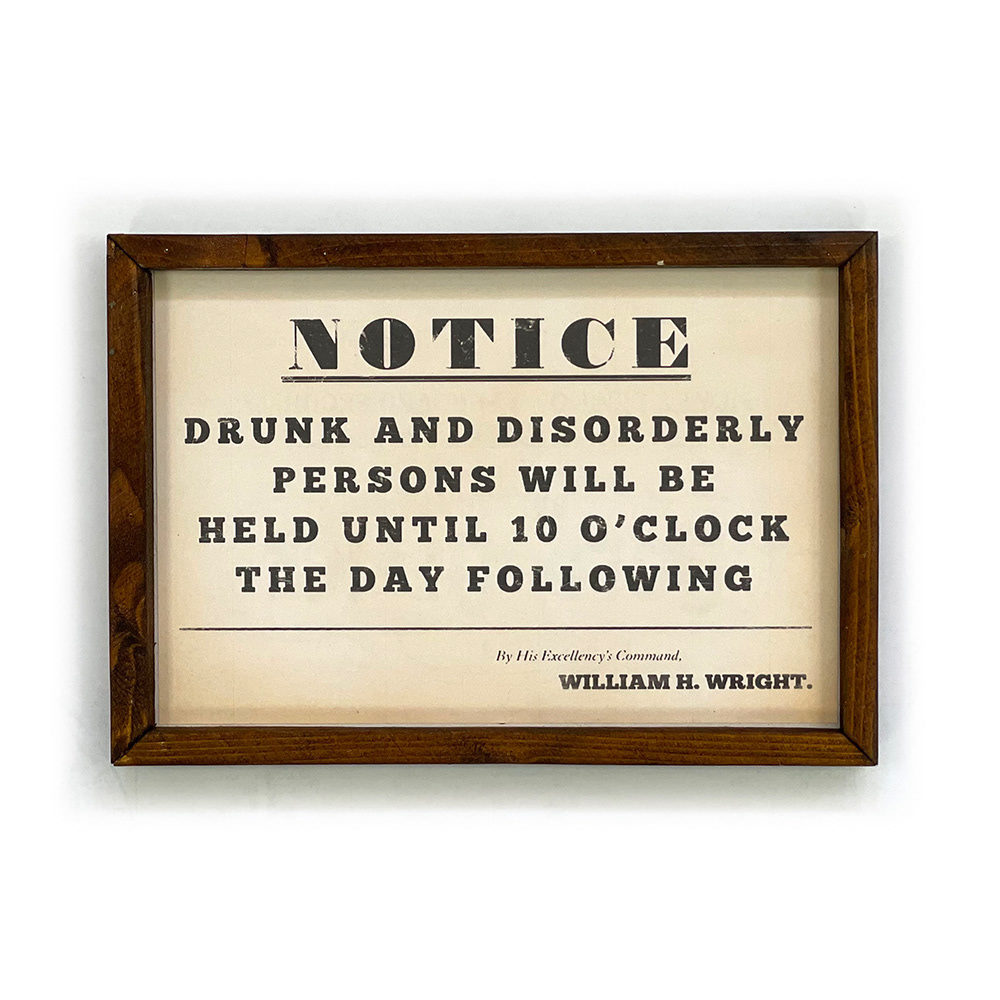 Historical watch house poster recreation