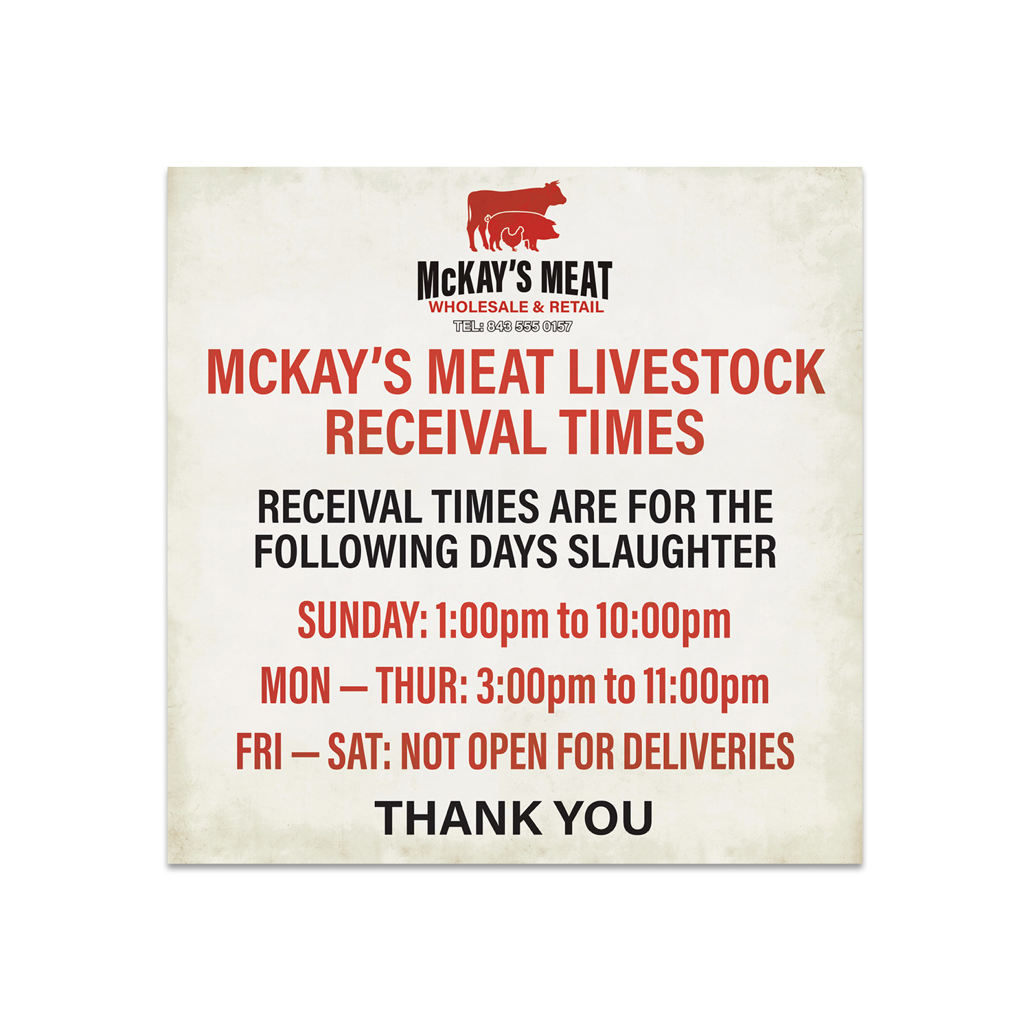 Factory safety sign designs