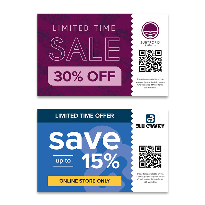 Discount flyer designs for surf brands