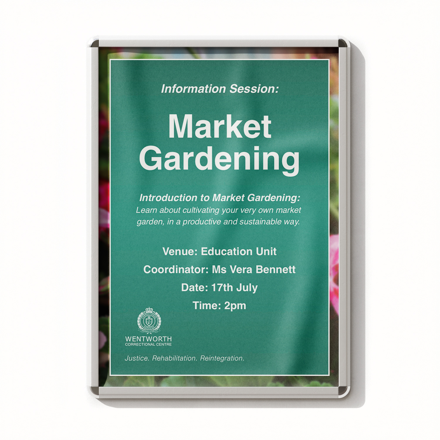 Poster for prison set in Wentworth Season 8