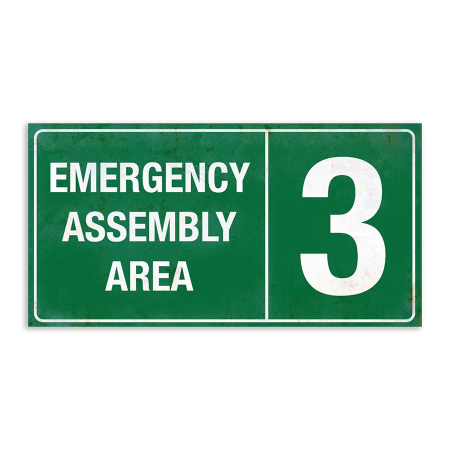 Prison sign design and ageing/distressing