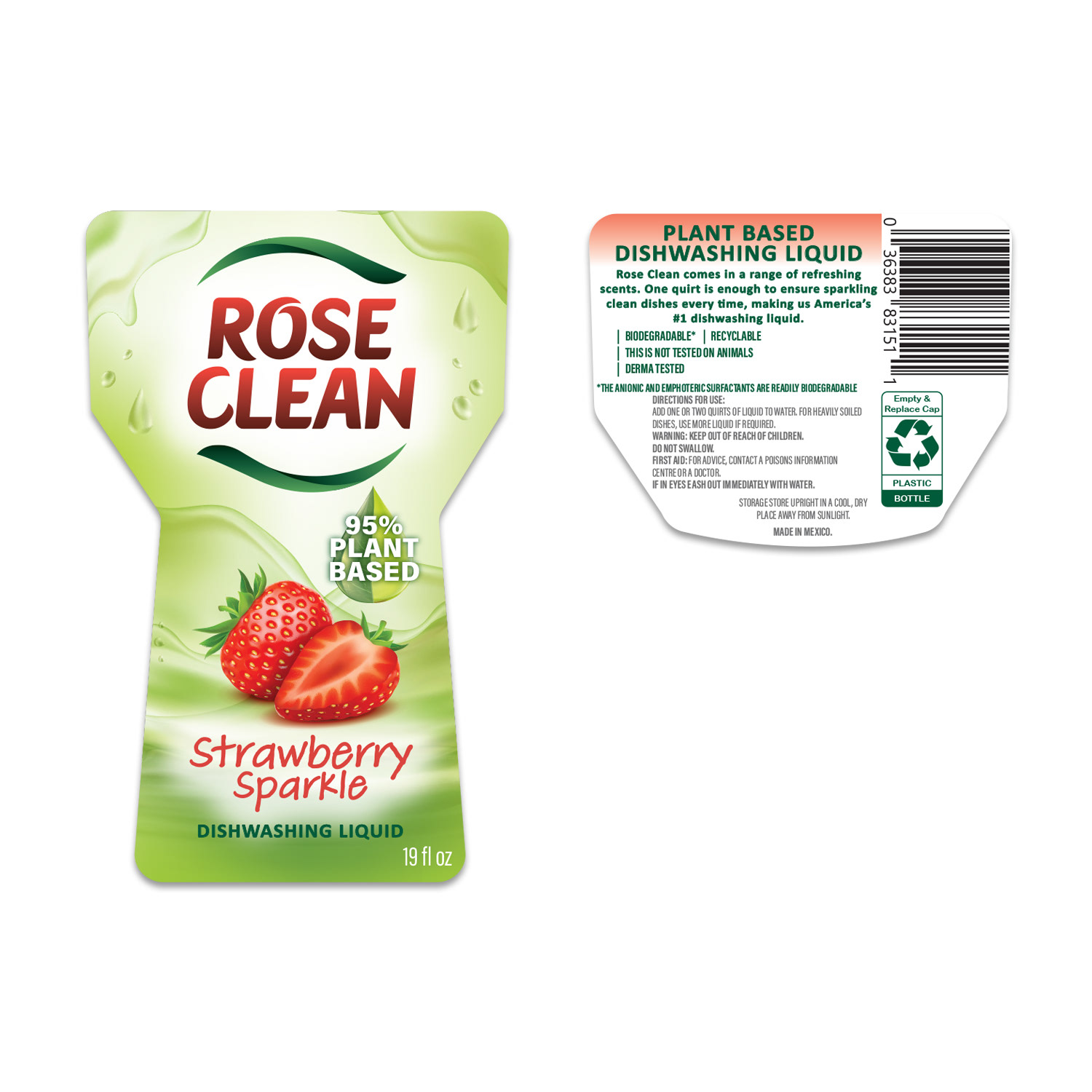 Cleaning product labels (Bear Country)