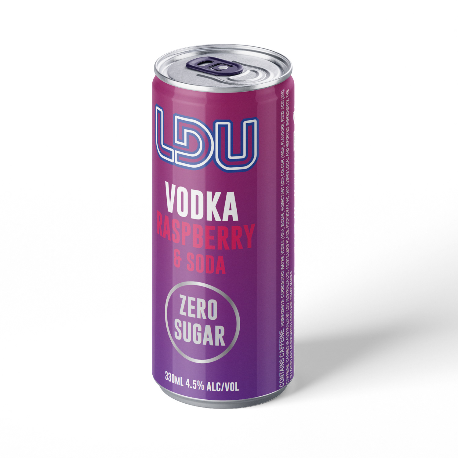 Prop vodka can wrap design