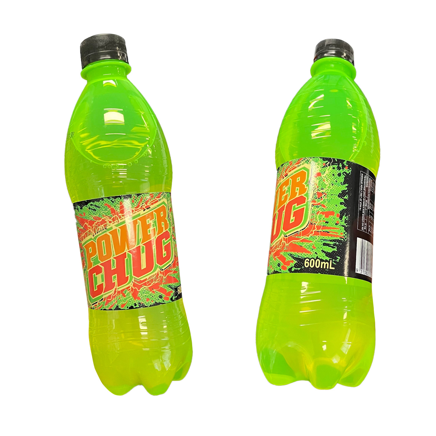 Energy drink prop label