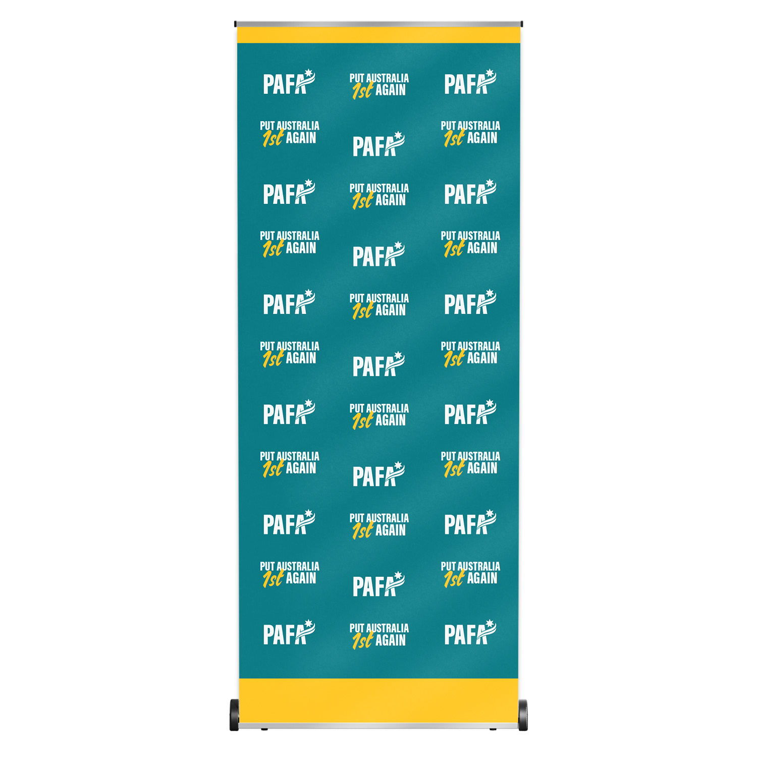 Pull-up banner (Wog Boys Forever)