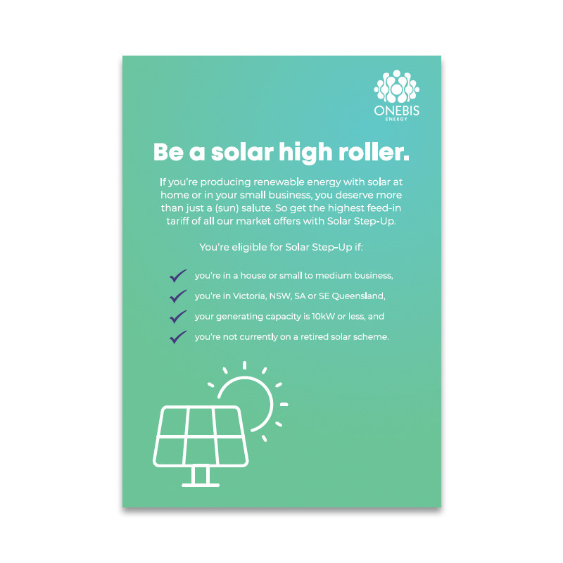 Poster design (including logo design) for energy company