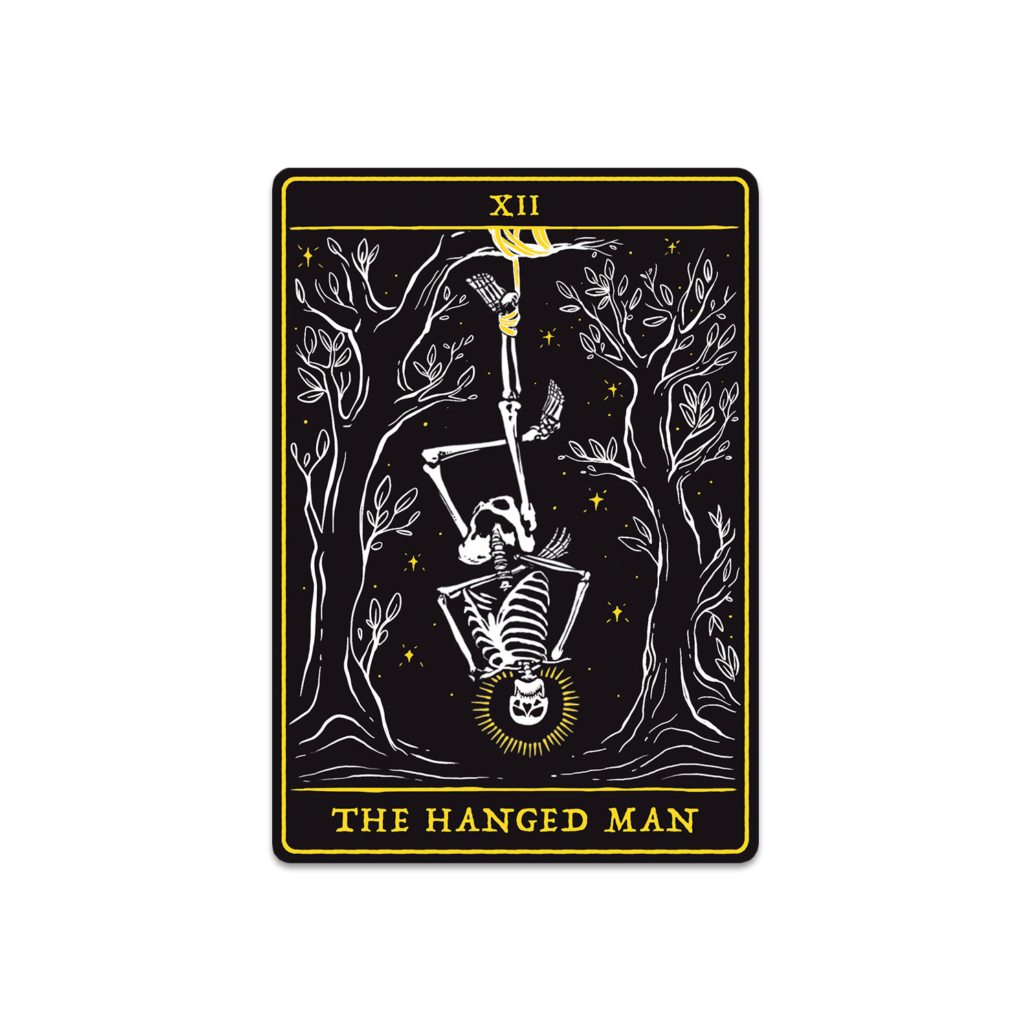 Tarot card illustration drawn in Photoshop for Crazy Fun Park