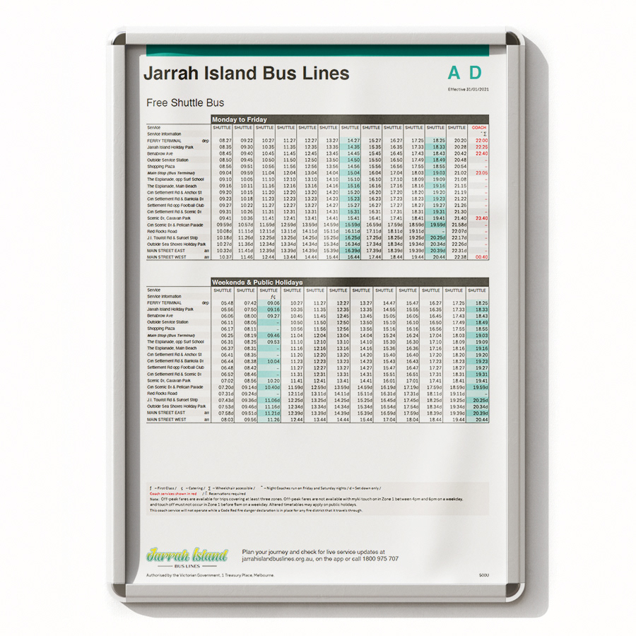 Bus timetable design