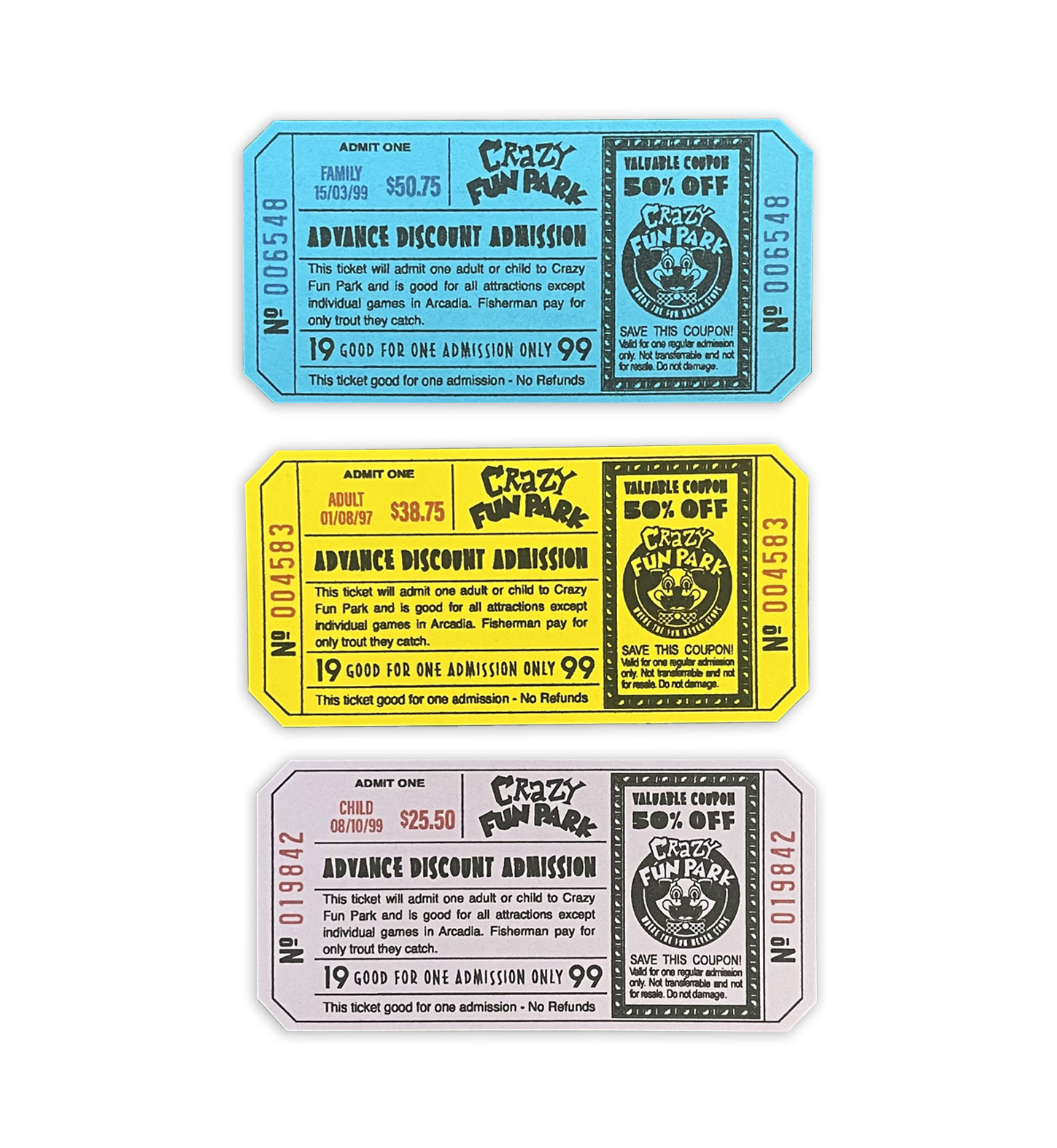 Logo and ticket design.
