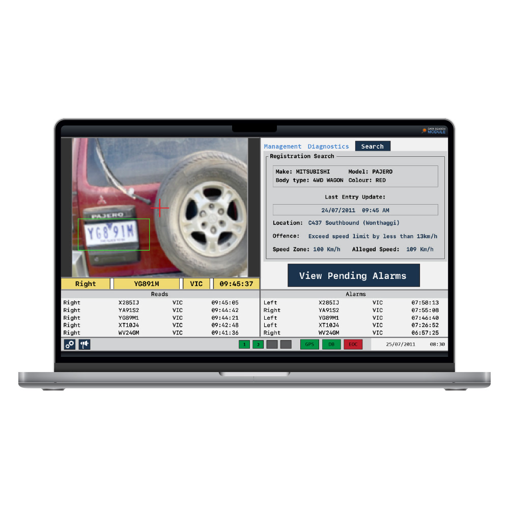 Police registration checker program design