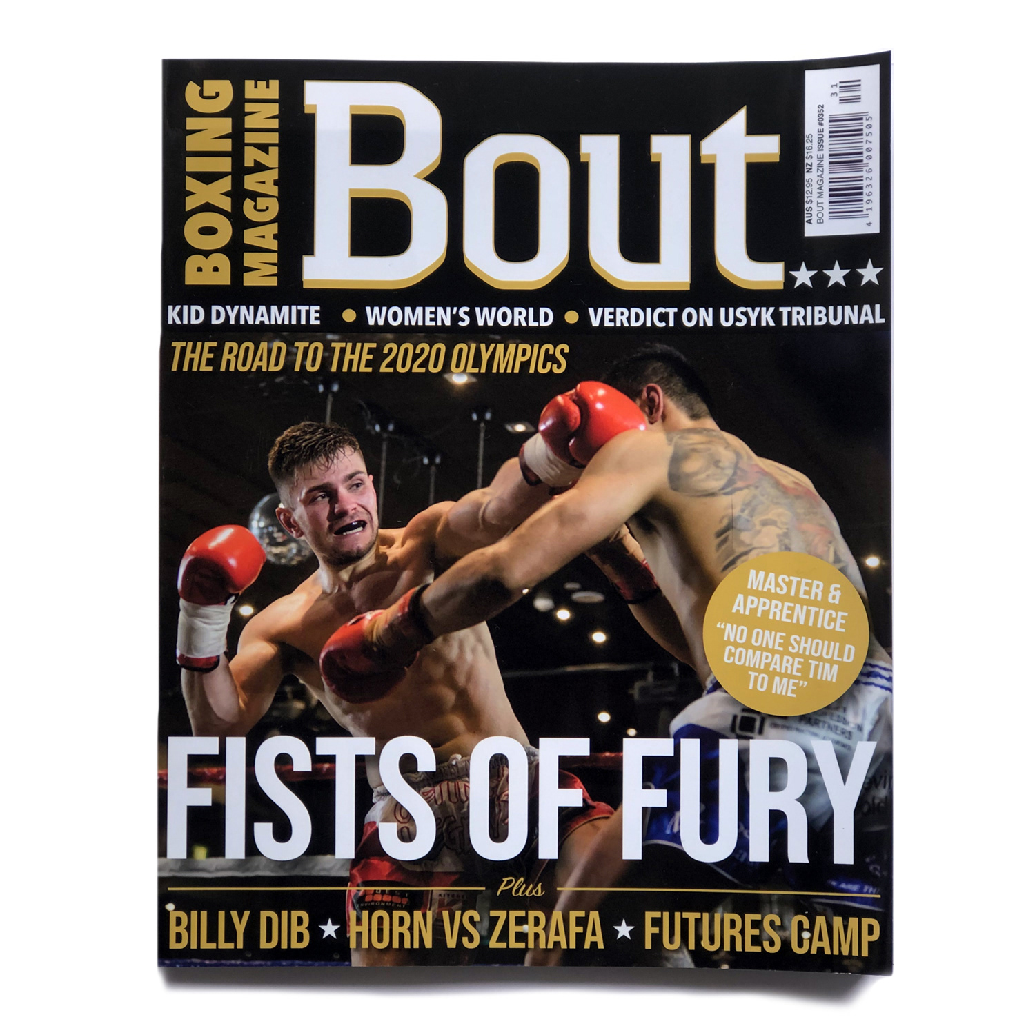 Boxing magazine cover (Wentworth)
