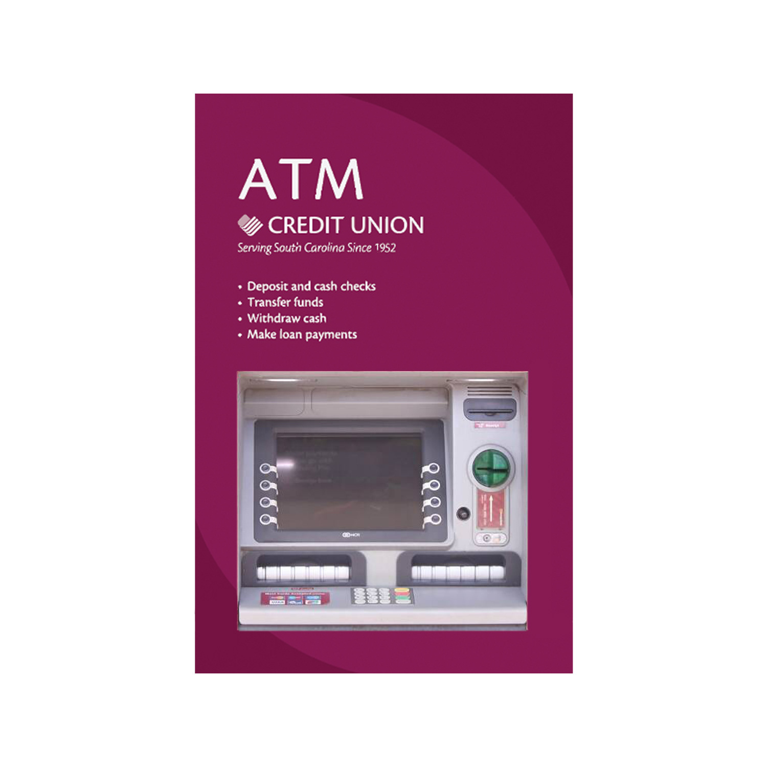 ATM skin design