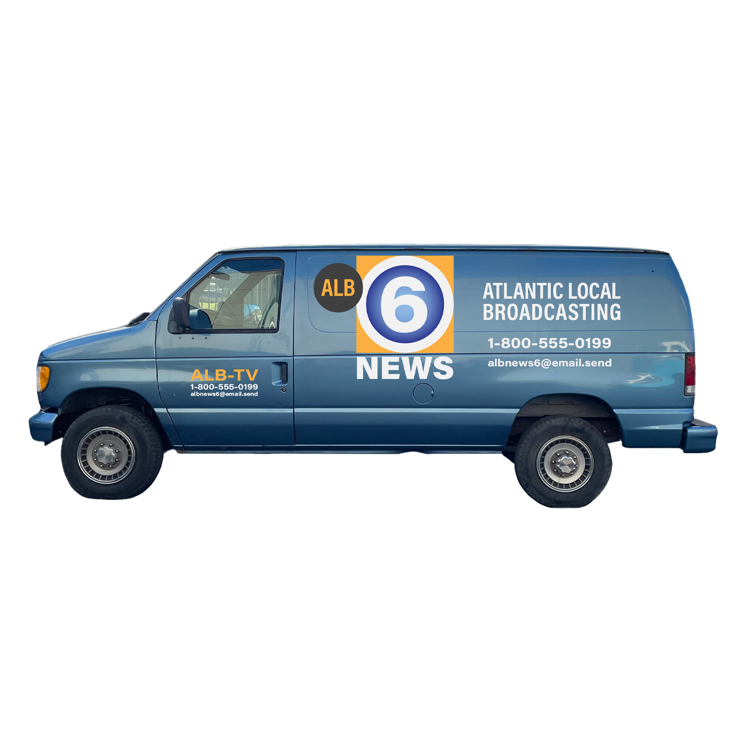 Action vehicle decals