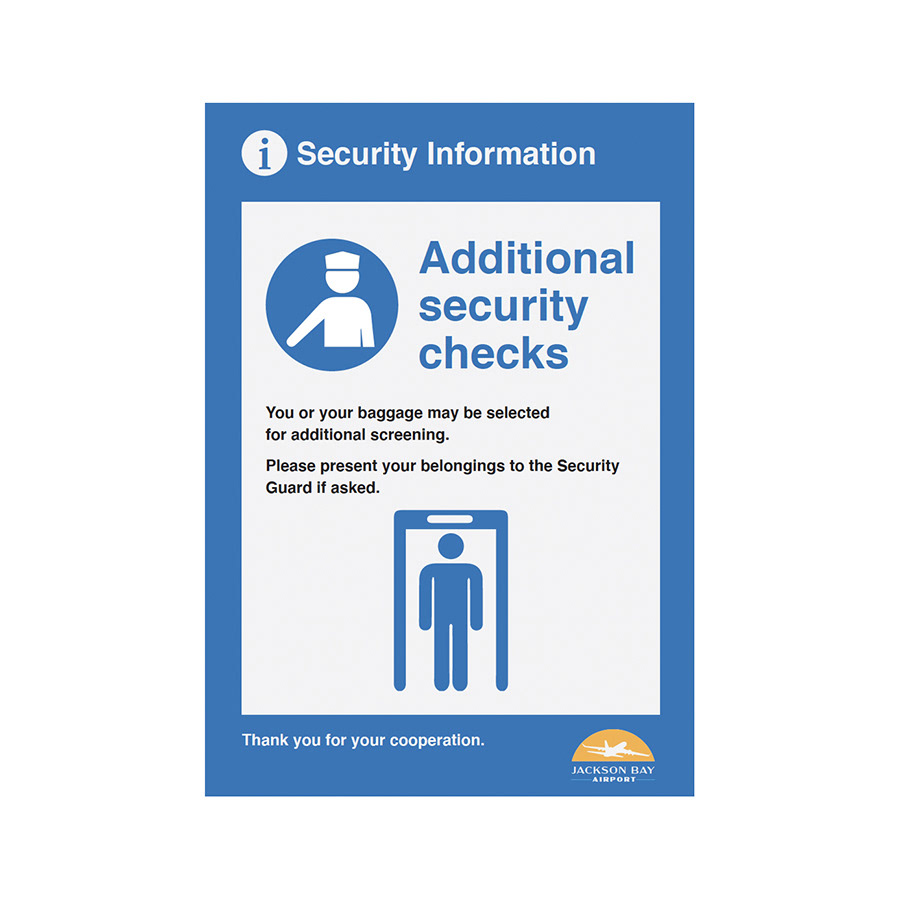 Regional airport sign design for Surviving Summer Season 1