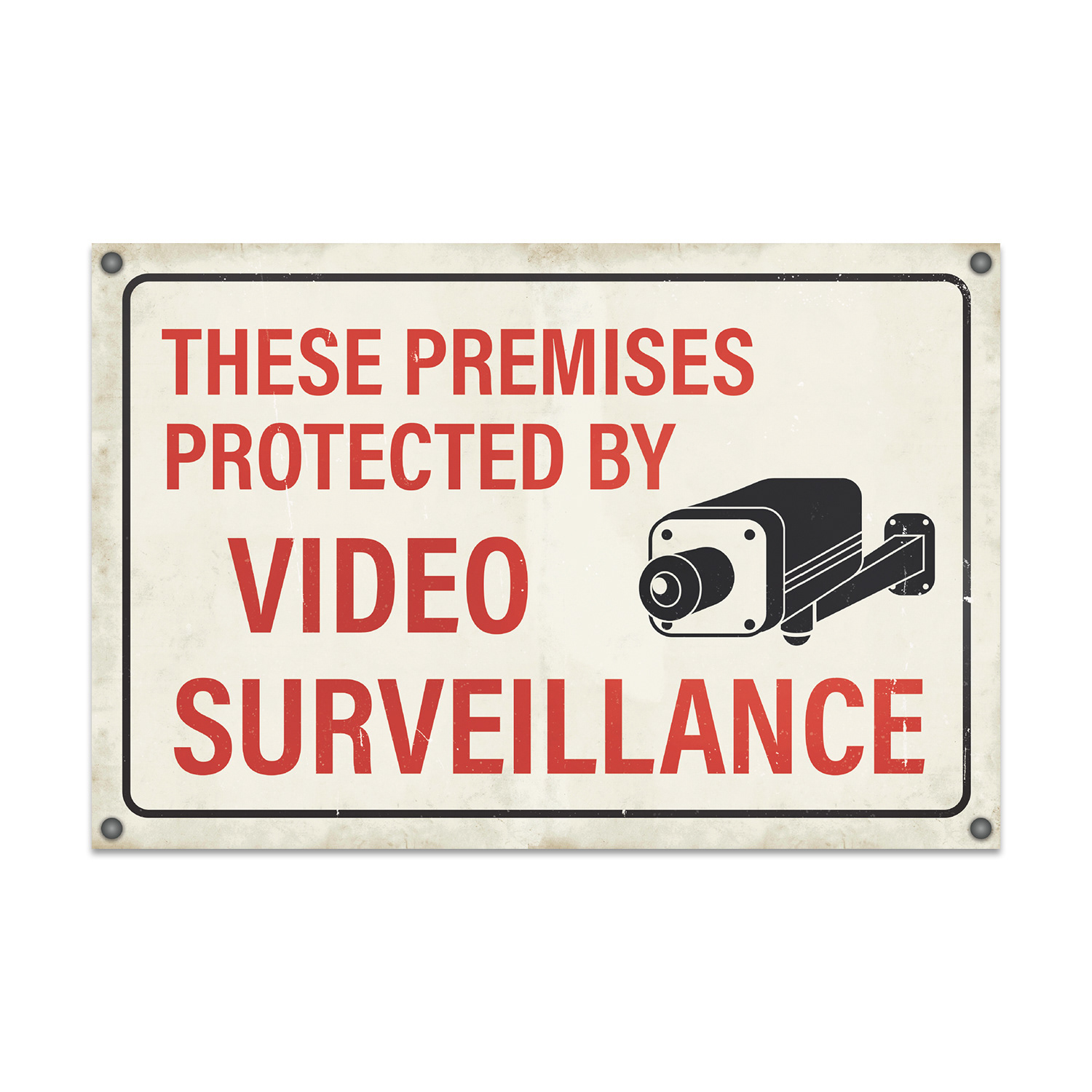 Car park sign including digital ageing/dirt