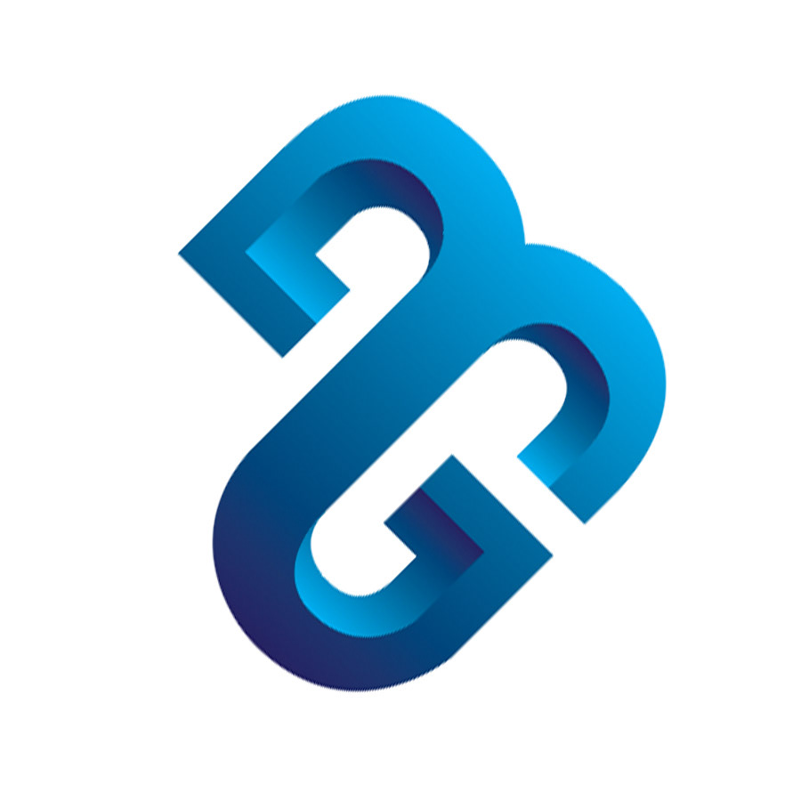 Surf brand monogram (BG) design