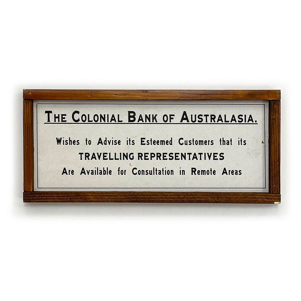 Historical gold office poster recreation