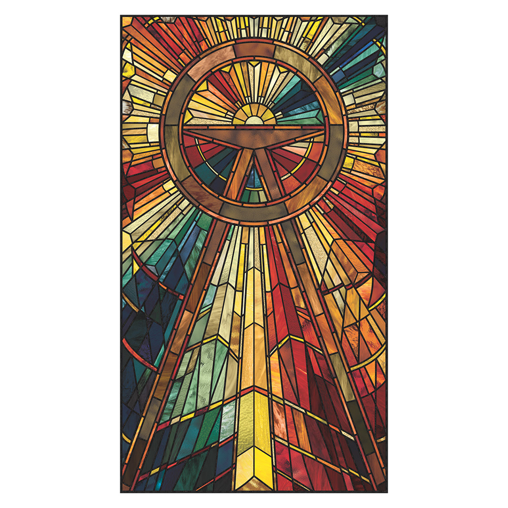 Design of stained glass window