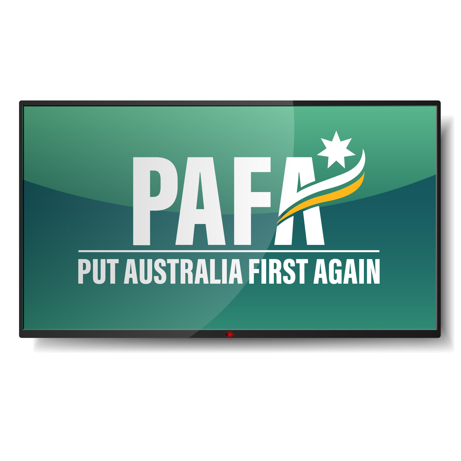 Logo design applied to TV resolution