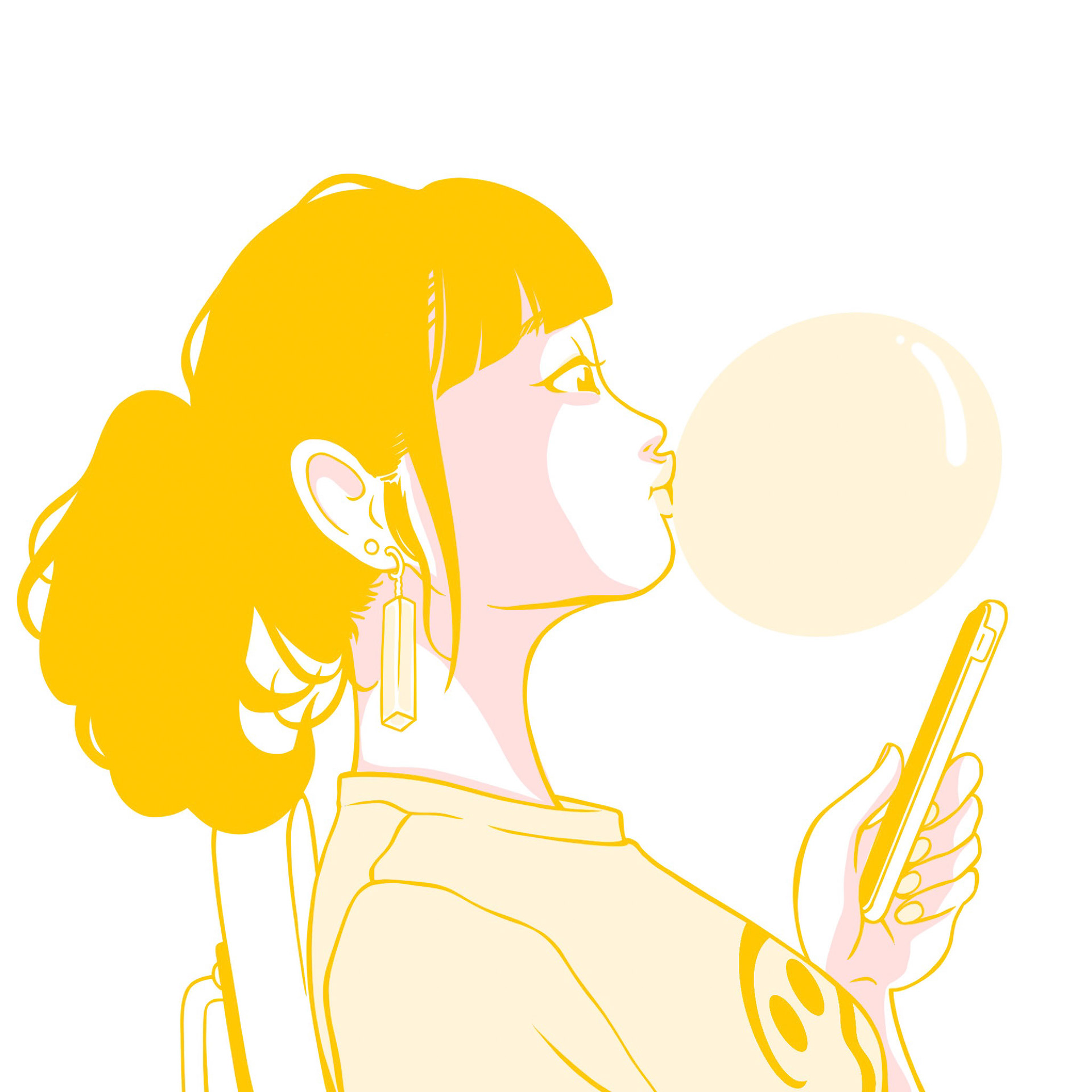 GIRL(POP YELLOW)