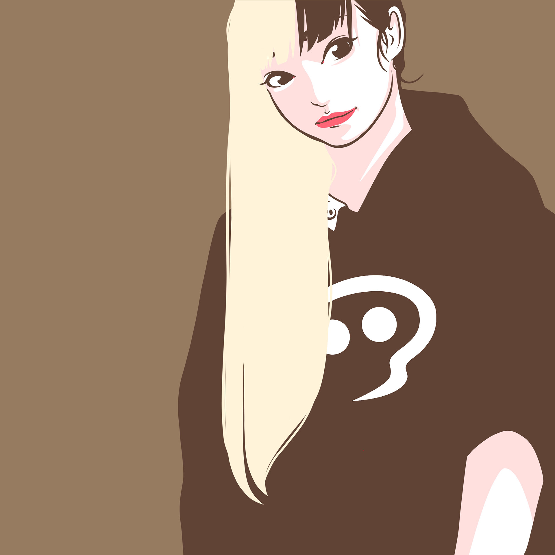 brown