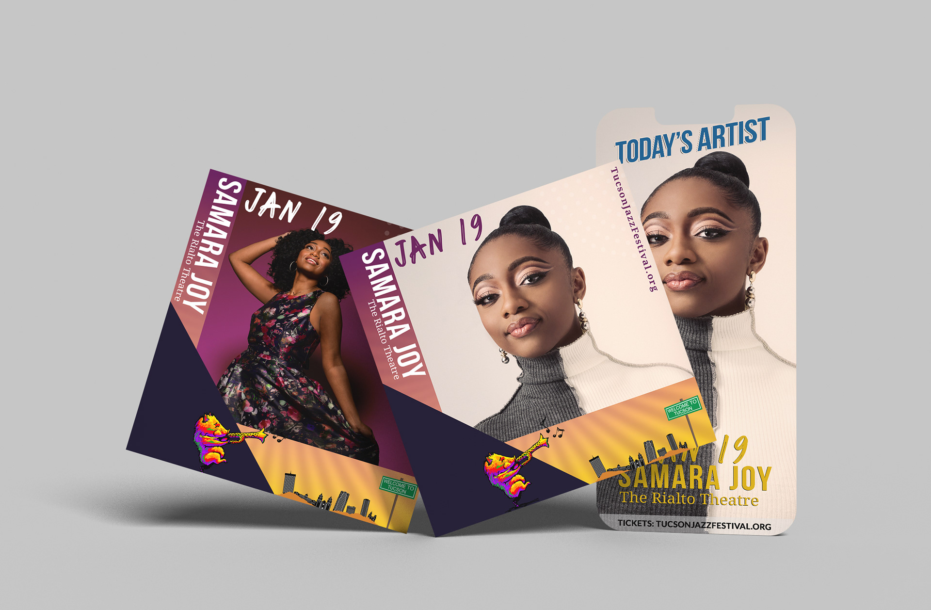 Tucson Jazz Festival - Social Media Posts