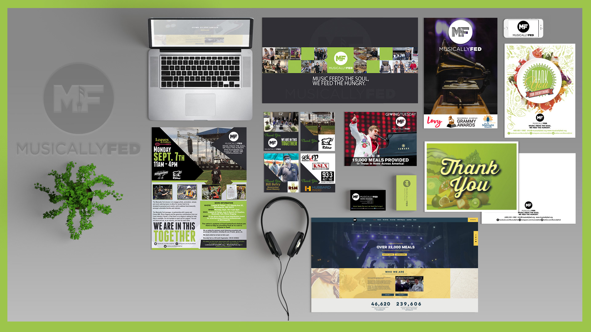 Musically Fed Print and Digital