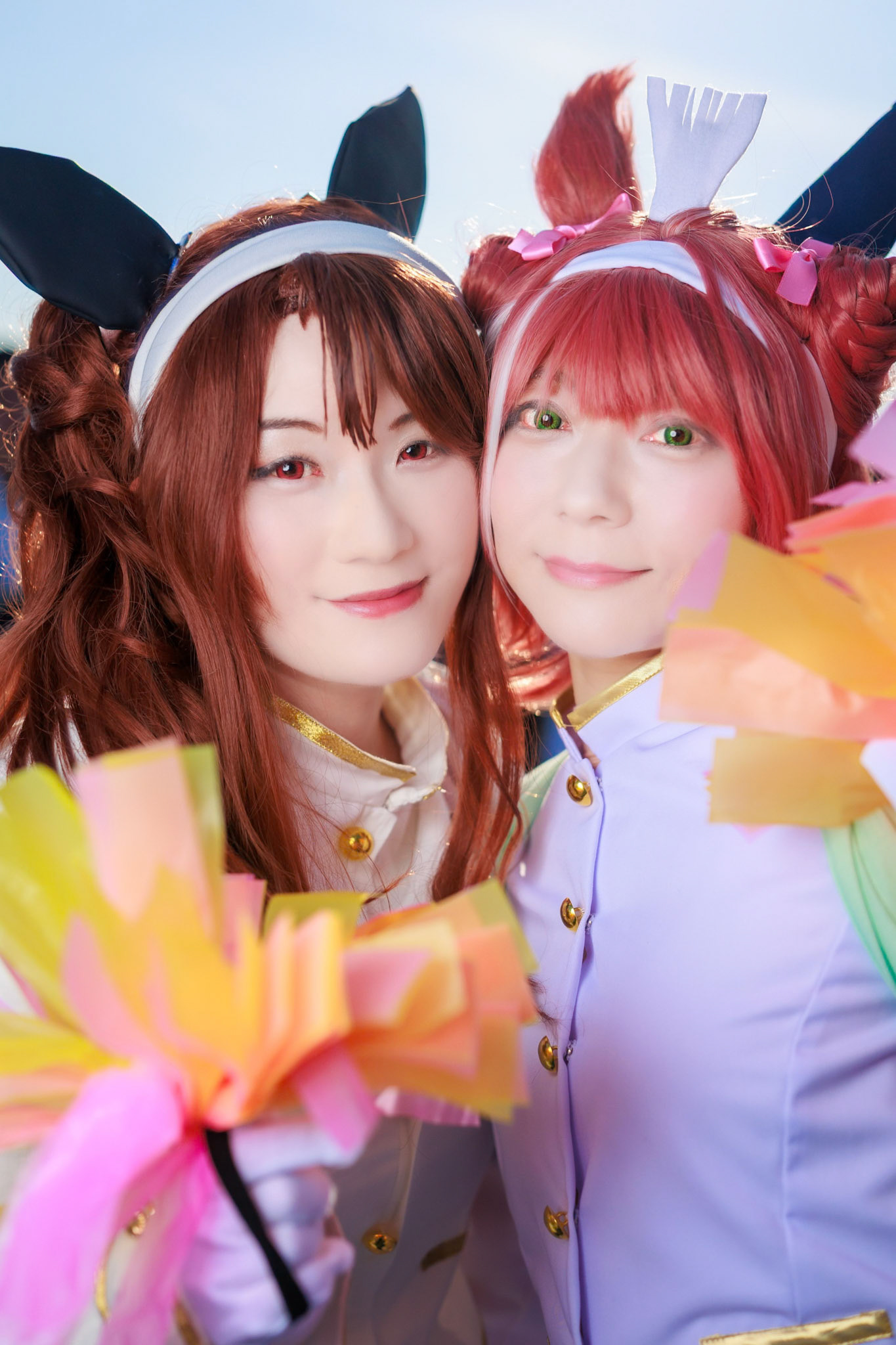 キングヘイロー＆ラインクラフト（ウマ娘）／やっちんさん・九重結月さん