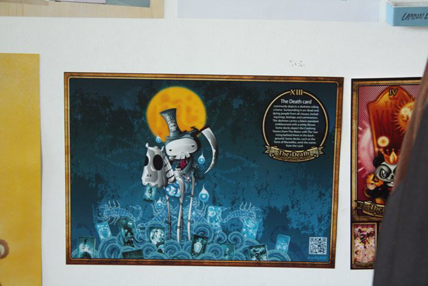งานภาพประกอบ The Death *ใช้ครั้งแรกในงาน "รวมเส้น"