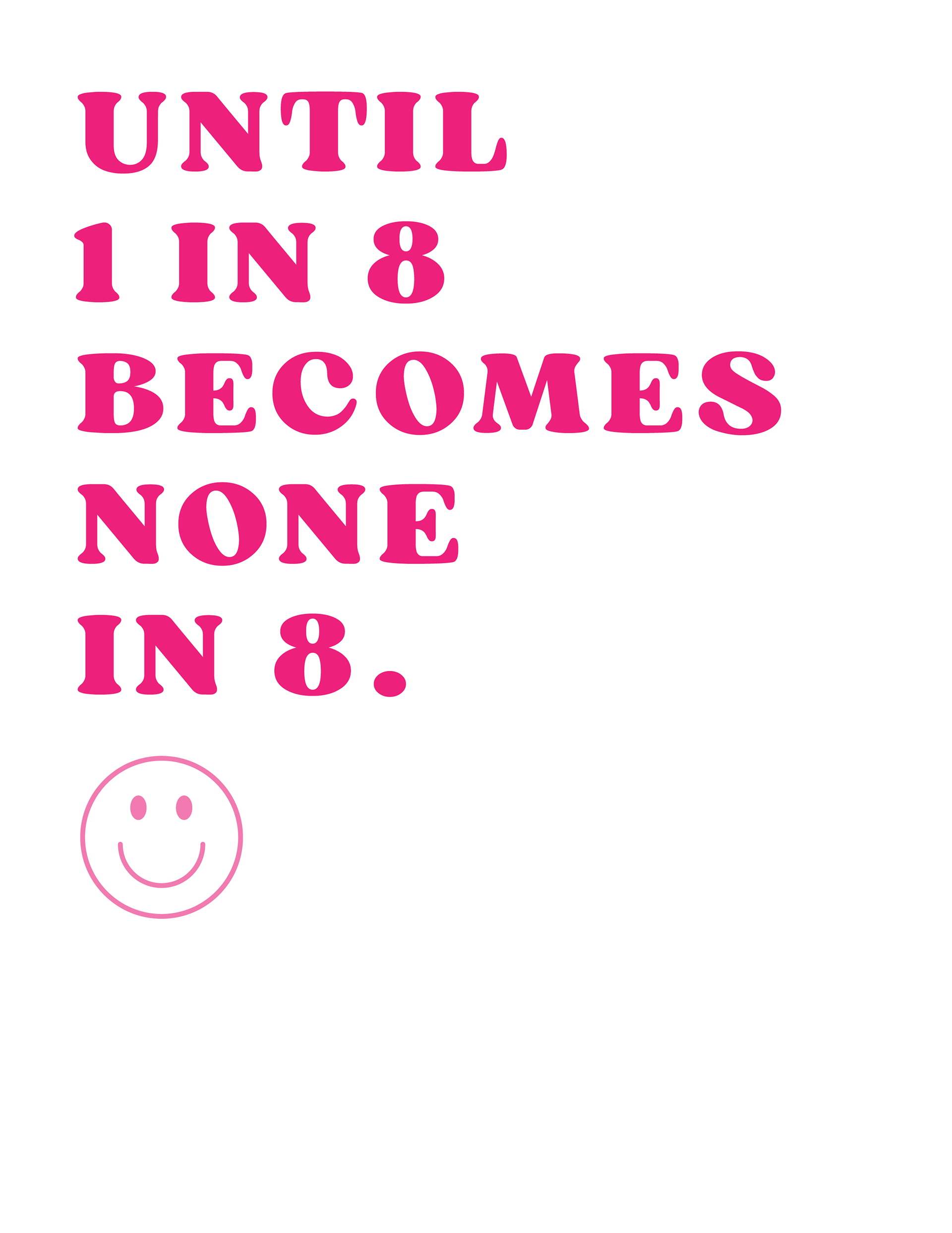 ZTA Think Pink Event Banner Design