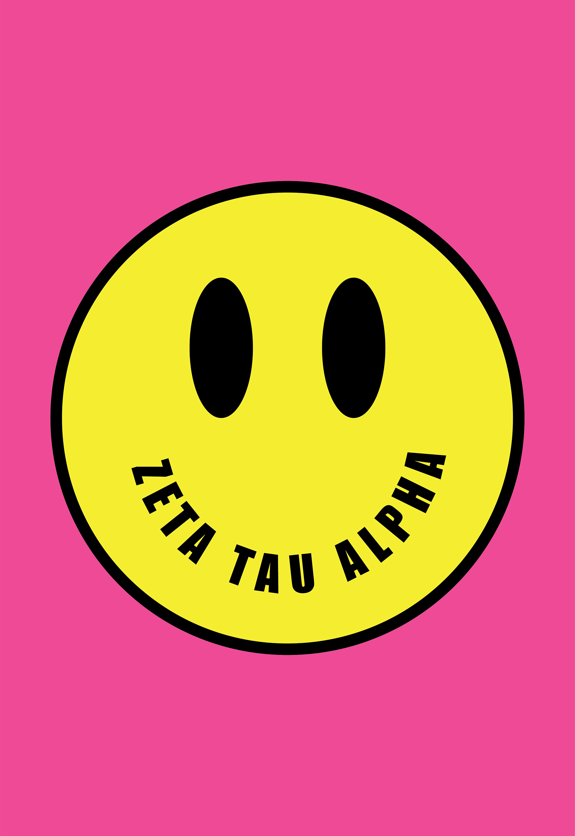 ZTA Bid Day Banner Design